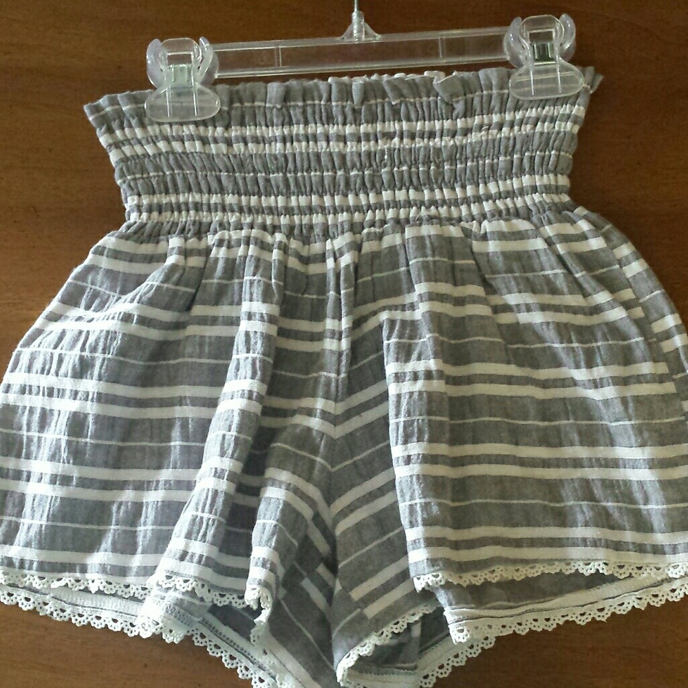 Altar'd State Cotton/Linen Shorts